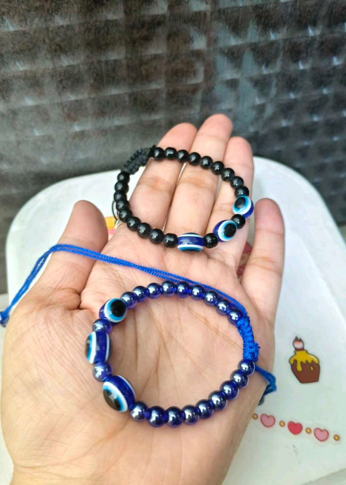 Evil Eye Bracelets - Set of 2