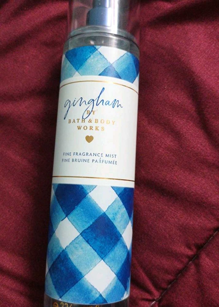 Bath &amp; Body Works Gingham Fine Fragrance Mist
