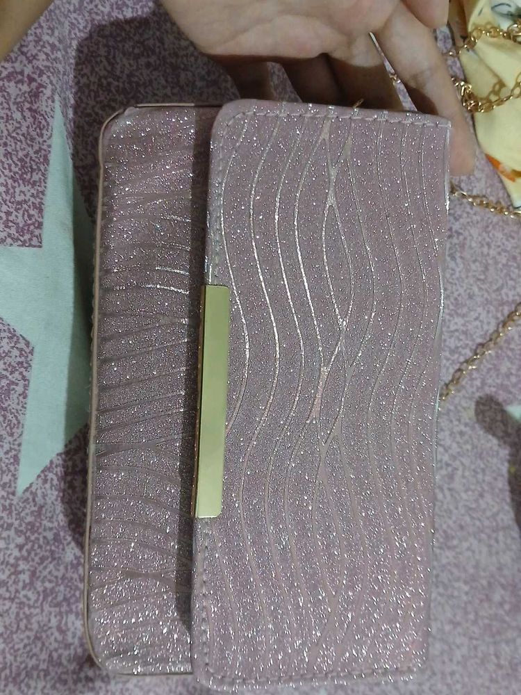 Sparkly Evening Clutch Bag