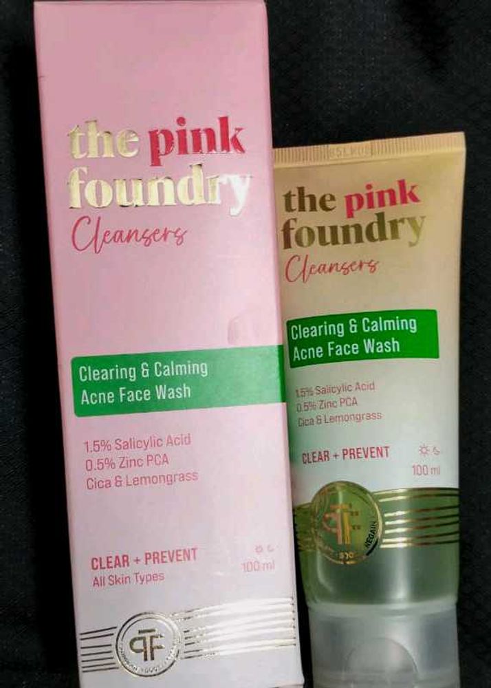 The Pink Foundry Acne Face Wash