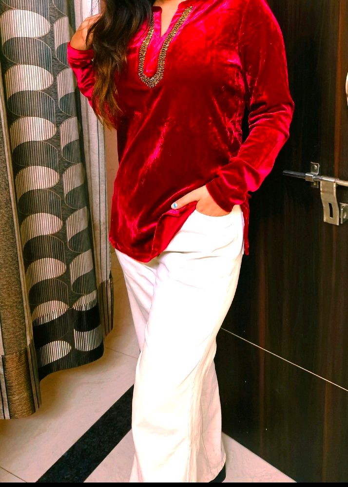 Velvet Top♥️