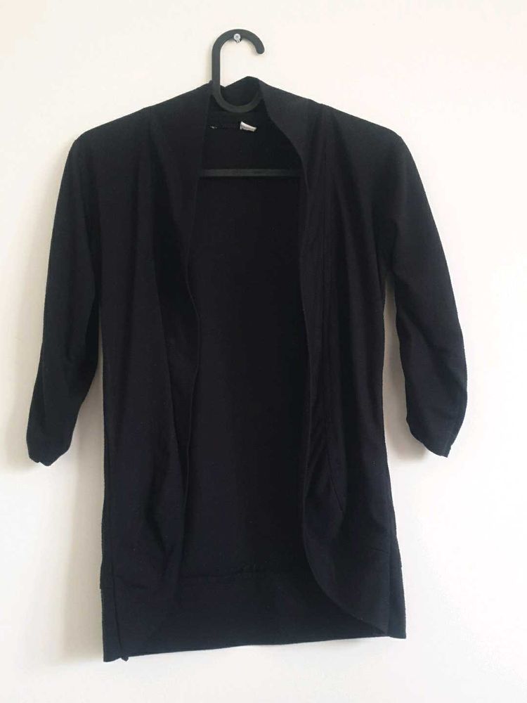 2 cardigans black and grey