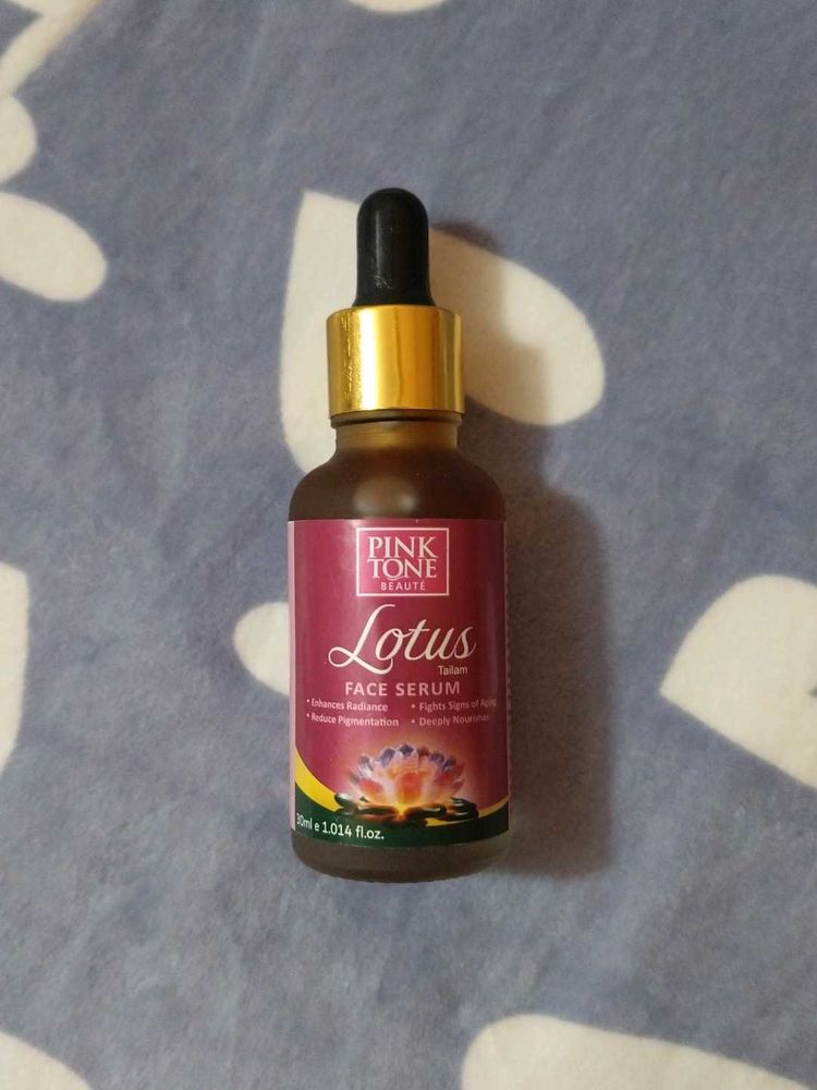 Pink Tone Lotus Face Serum