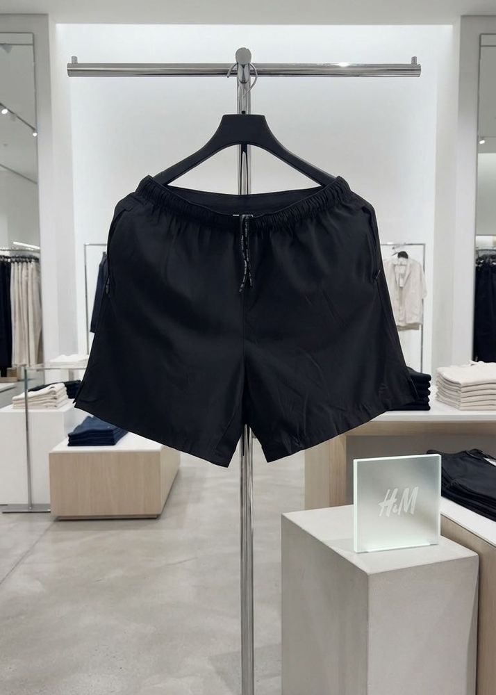 M Size Men's Black H&amp;M sports Athletic Shorts