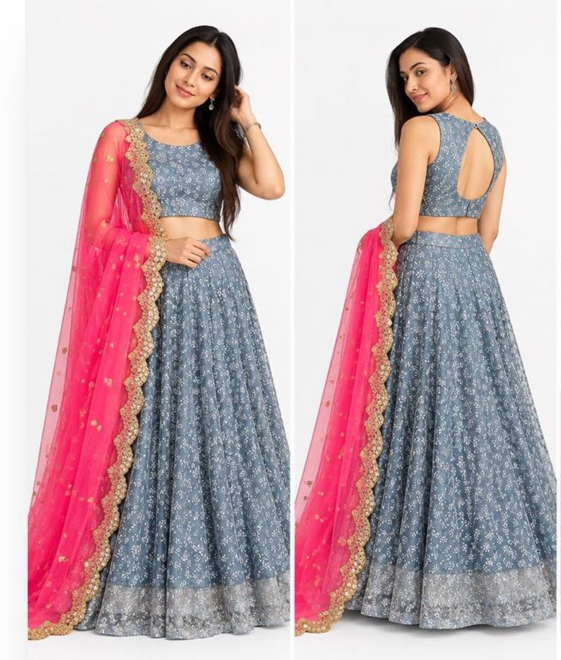 Elegant Lehenga Choli Set with dupatta