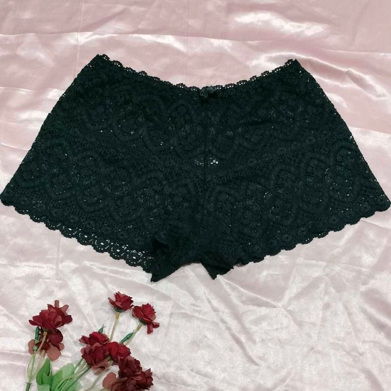 Black Lace Briefs