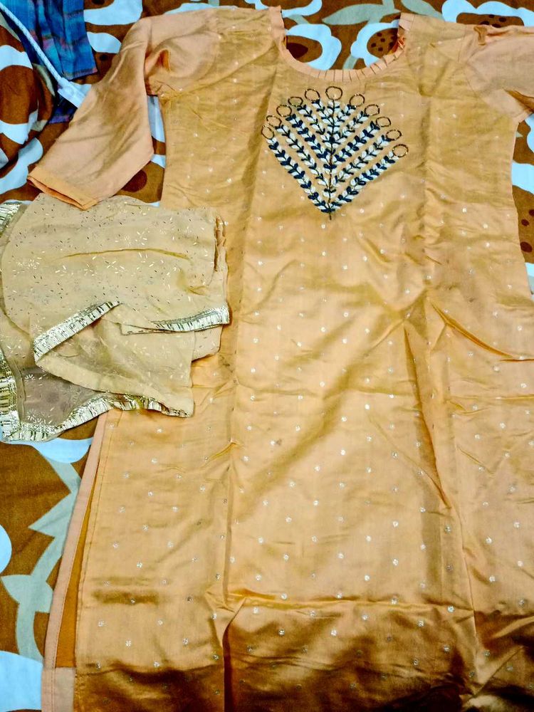 Selling this Gorgeous Straight Kurta Set