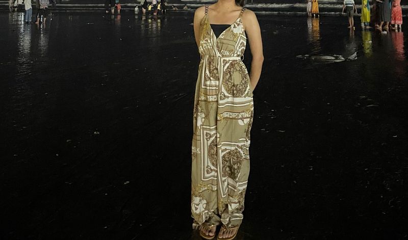 Stylish Printed Jumpsuit