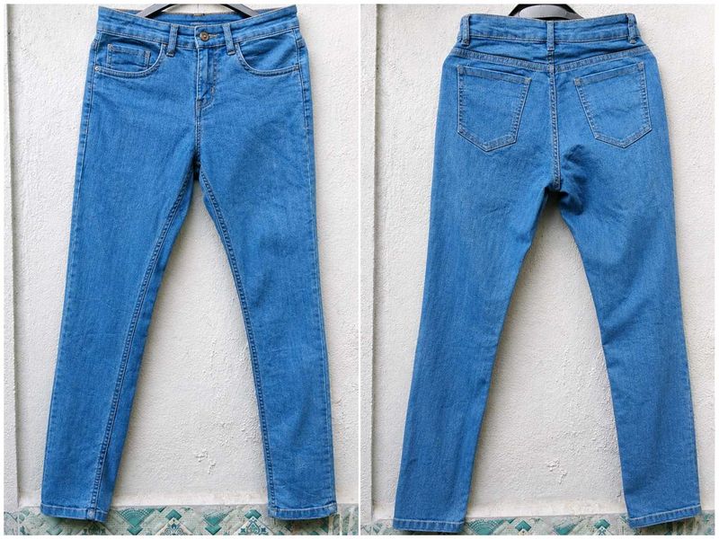 Classic Blue Denim Jeans