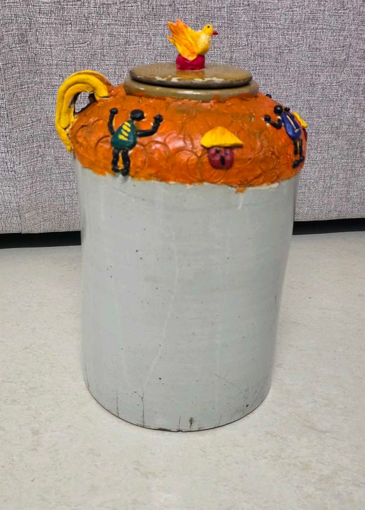 Vintage Decorative Ceramic Jar