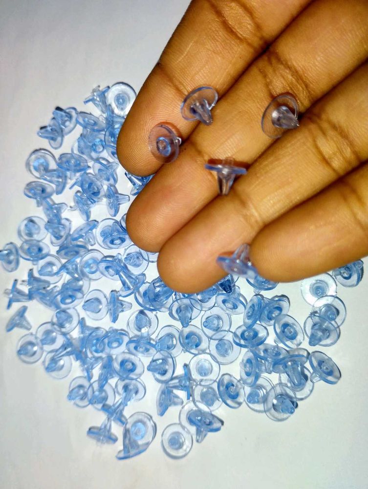 Clear Earring Backs