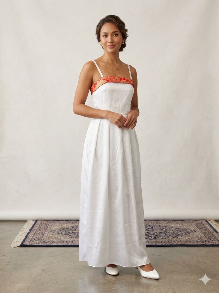 Elegant White Maxi Dress
