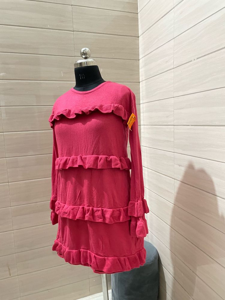 Asos Pintresty 🌸Tiered Ruffle Mini Dress