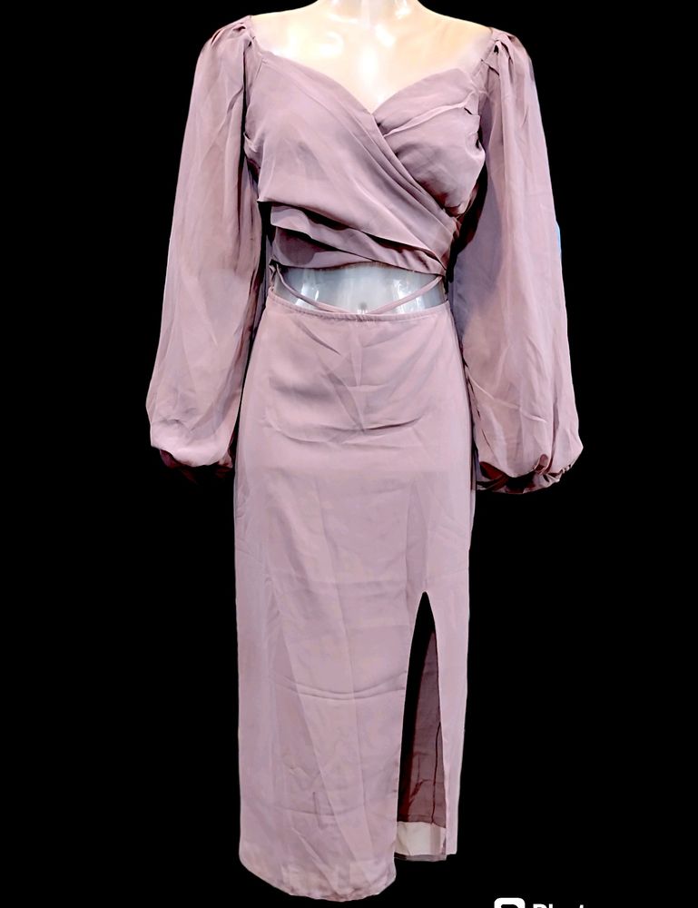 XS To M Size Dress With Cutout Work