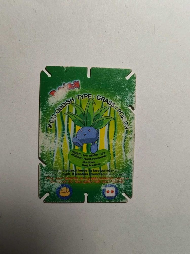 Cheetos Pokemon Jenga collectible - ODDISH
