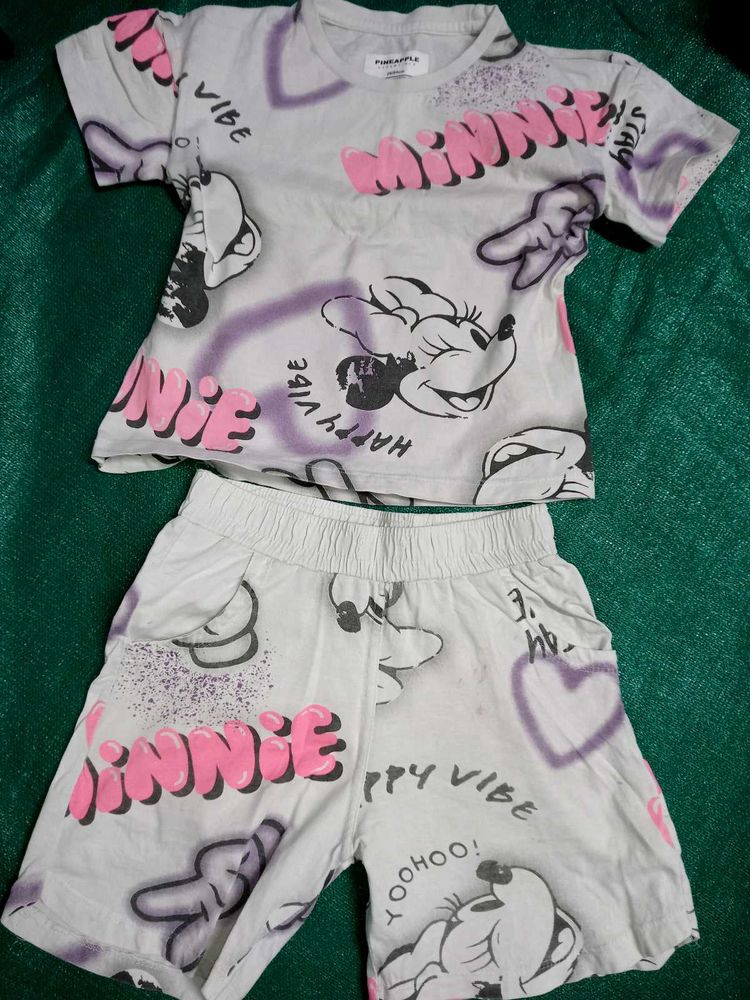 Minnie Mouse T-Shirt and Shorts Set