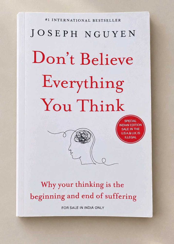 Don't Believe Everything You Think Book