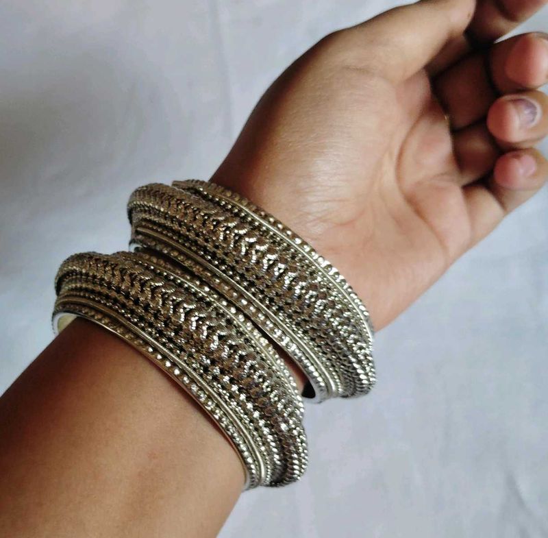 Oxidized bangles