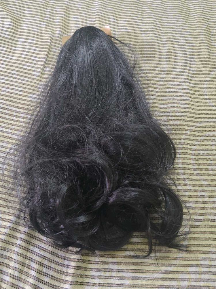 Dark Wavy Hair Piece