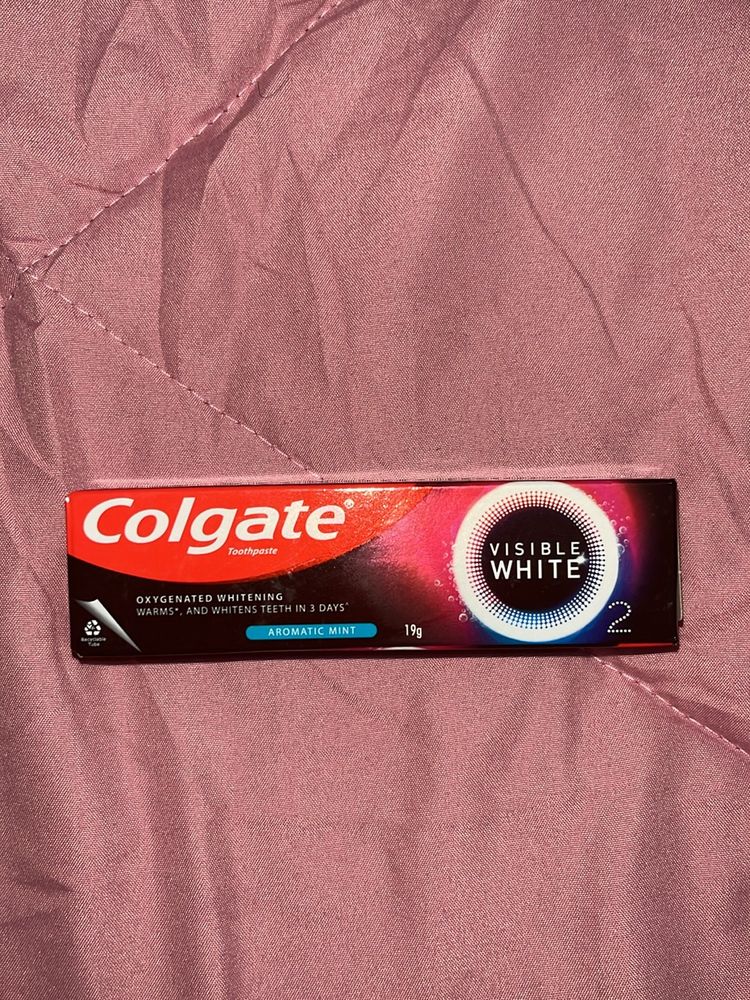 Colgate Visible White Sample Toothpaste