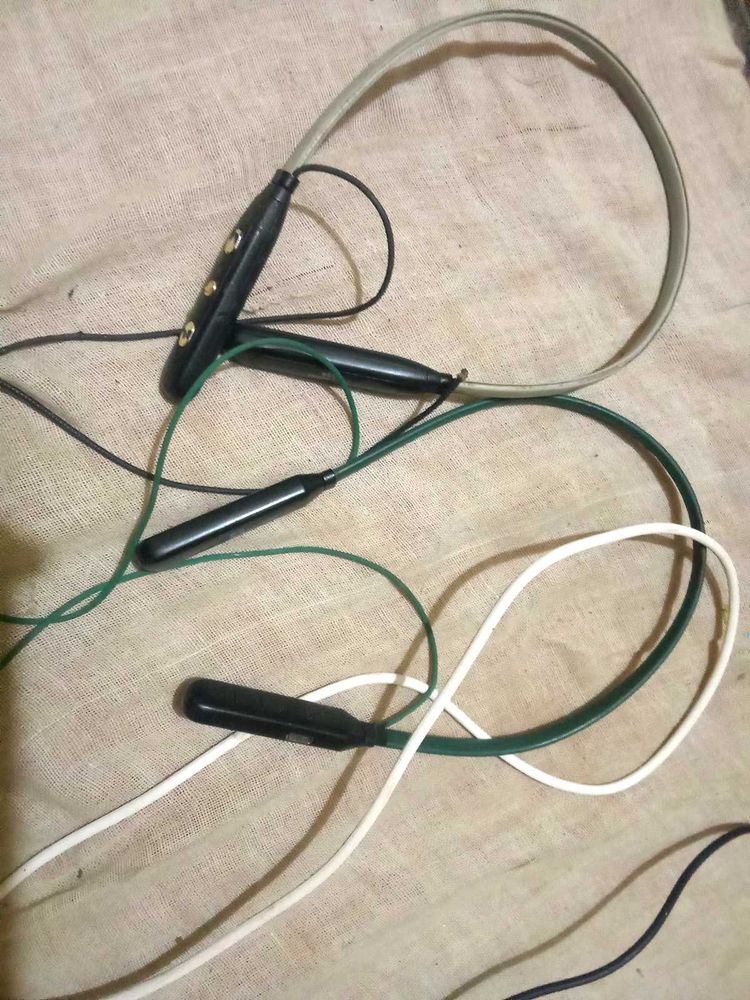 Neckband Bluetooth Headphones combo