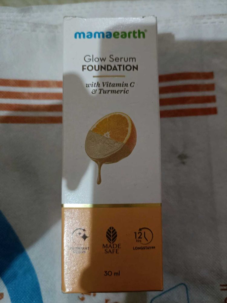 Mamaearth Glow Serum Foundation