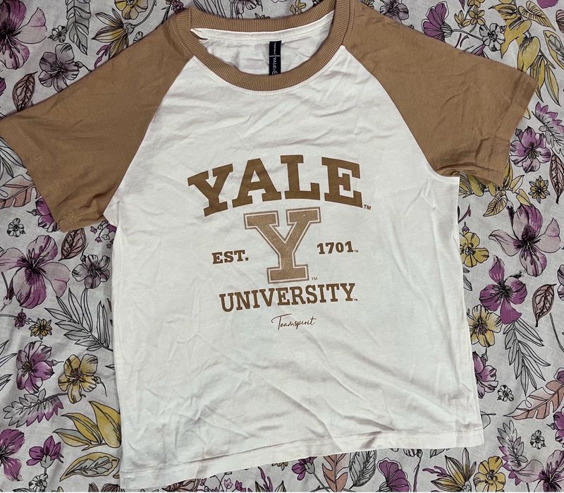 Yale colour-blocked tshirt