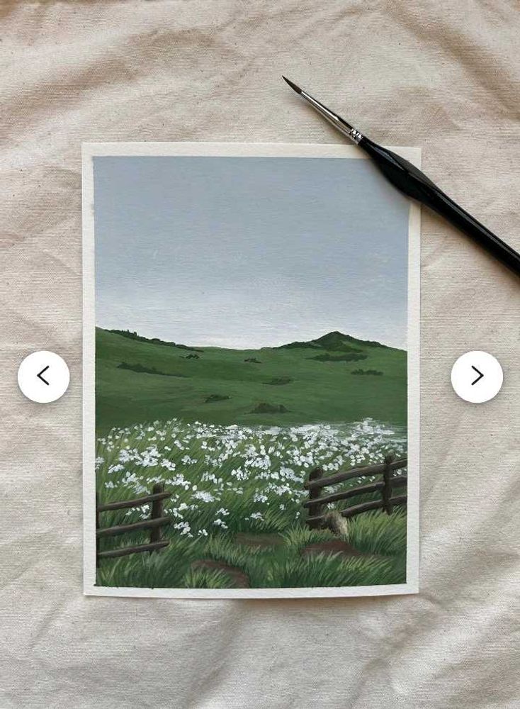 A4 Or A5 Size Painting
