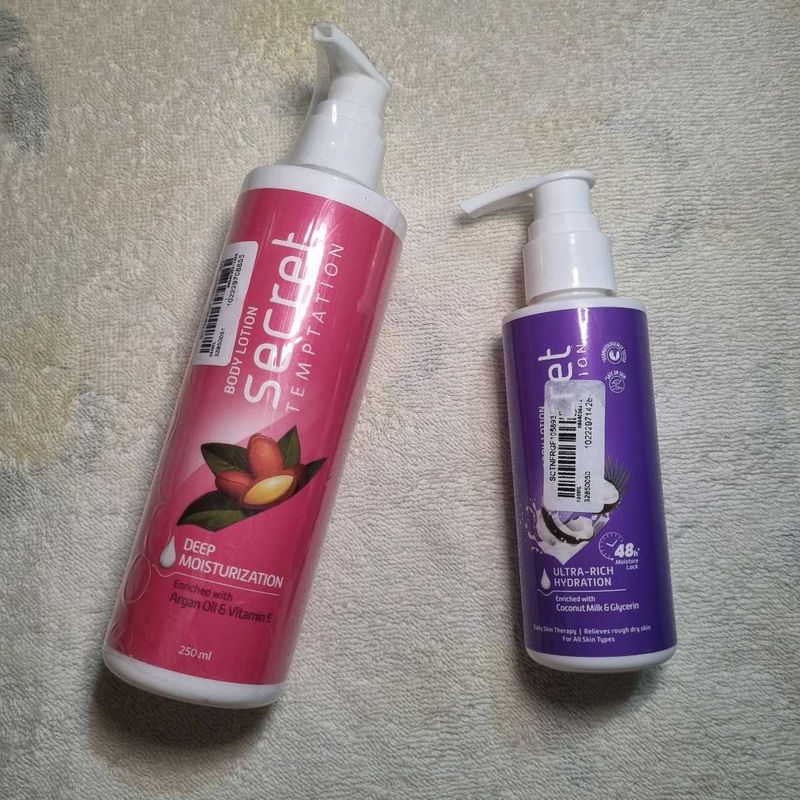 Secret Temptation Body Lotions