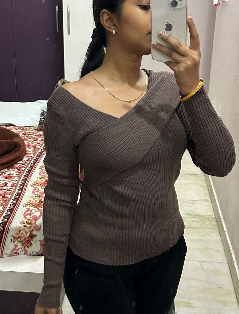 Woollen  Design Top