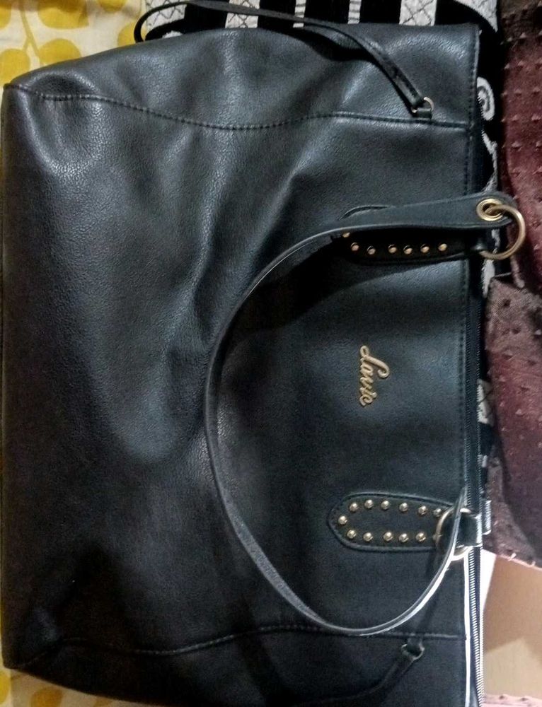 Lavie Black Tote Bag