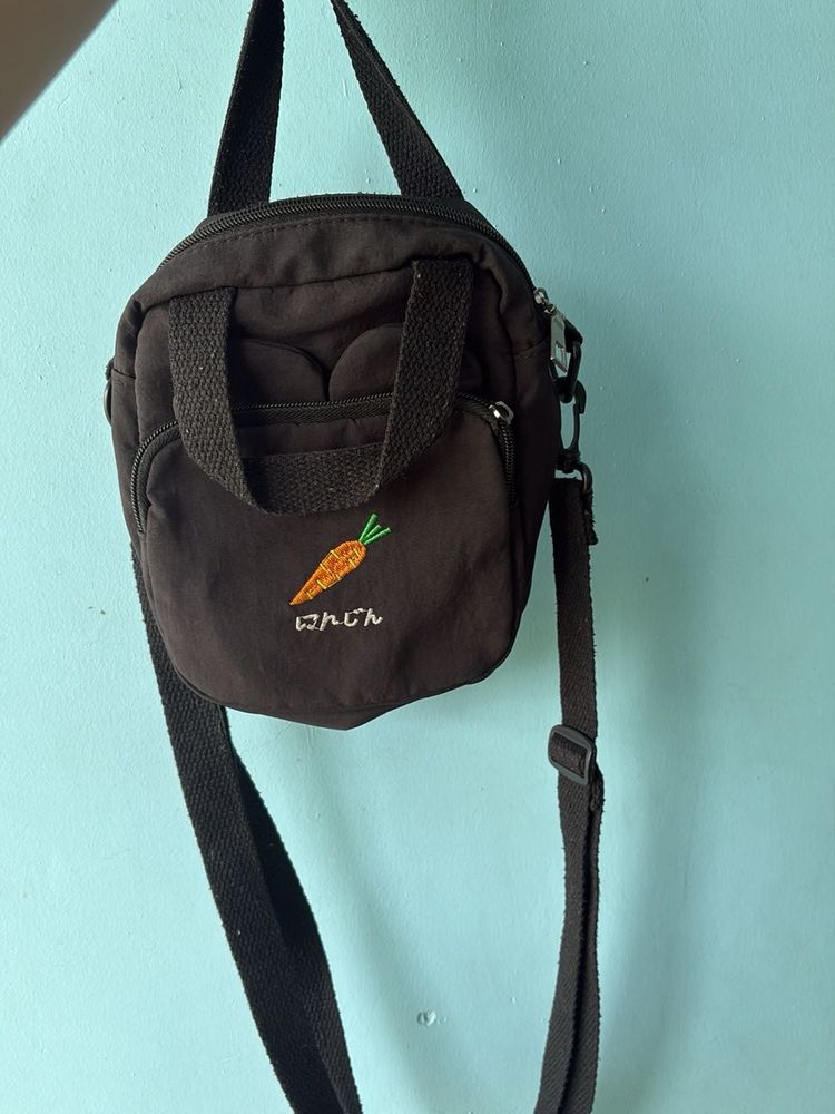 Cute Carrot Crossbody Bag