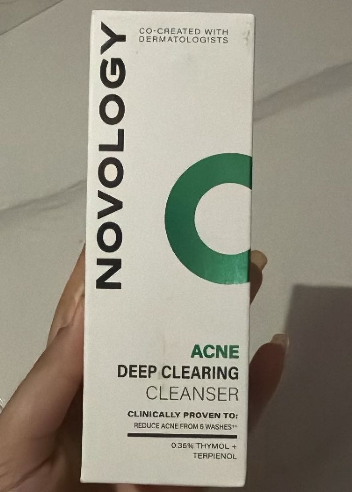 Novology Acne Deep Clearing Cleanser 100g