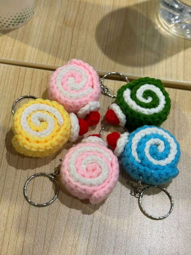 Swiss roll chrochet cake( single piece)