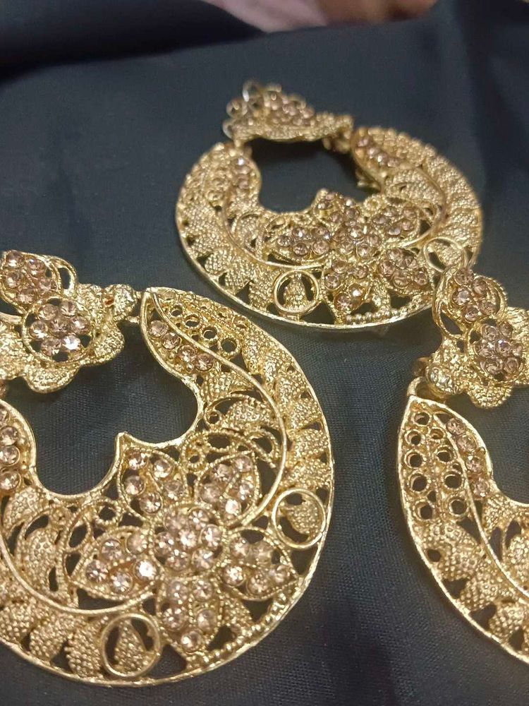 Golden Bridal Jewellery Set