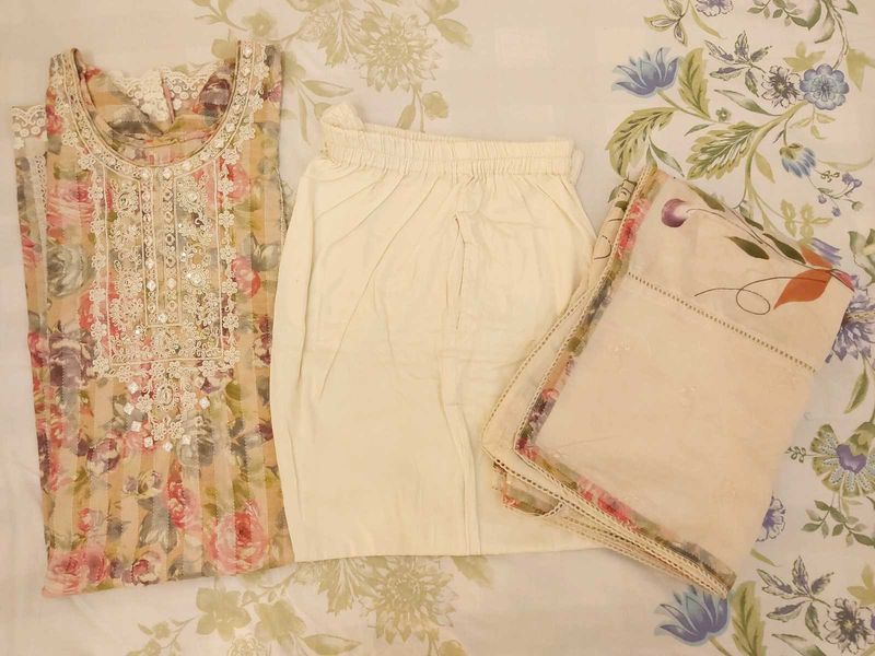 2 Beautiful Floral Kurta Sets