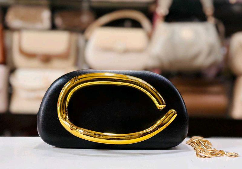 Zara Clutch with Premium Gold chain
