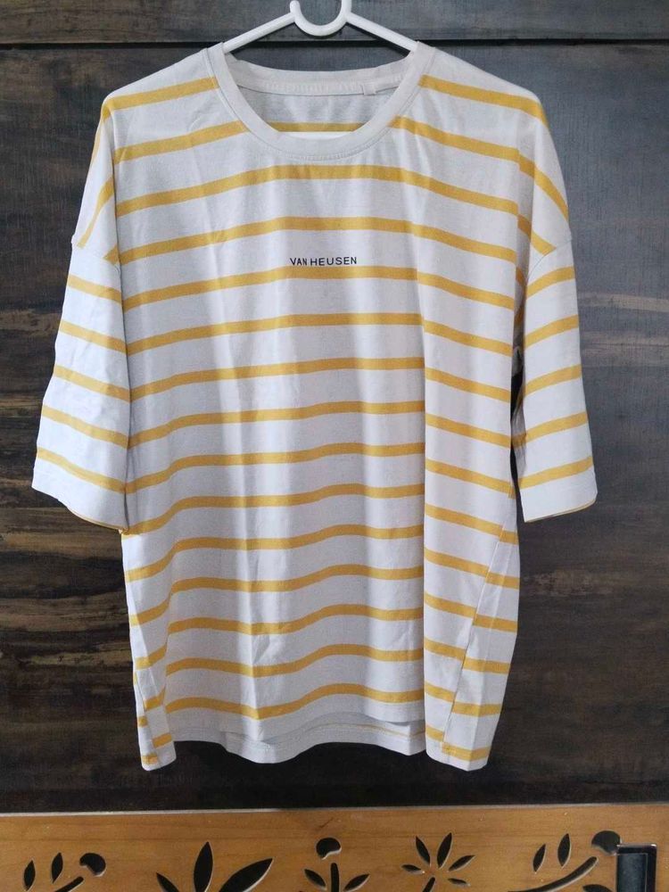 Van Heusen Striped T-Shirt