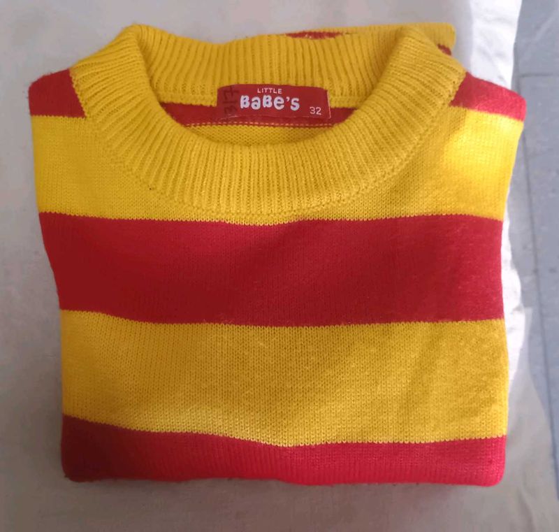 Striped Knit Sweater