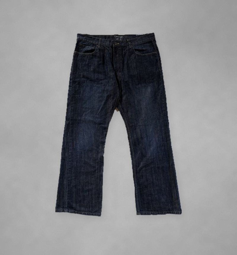 George vintage heavyweight Raw bootcut denim