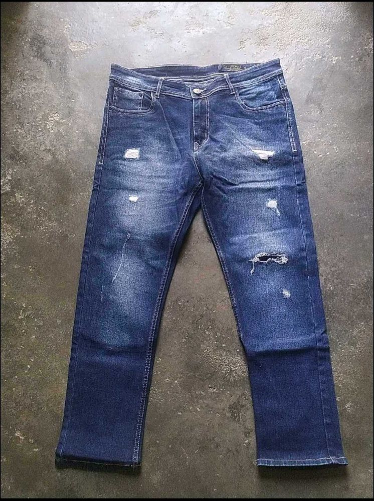 Jack &amp; Jones Blue Denim Jeans