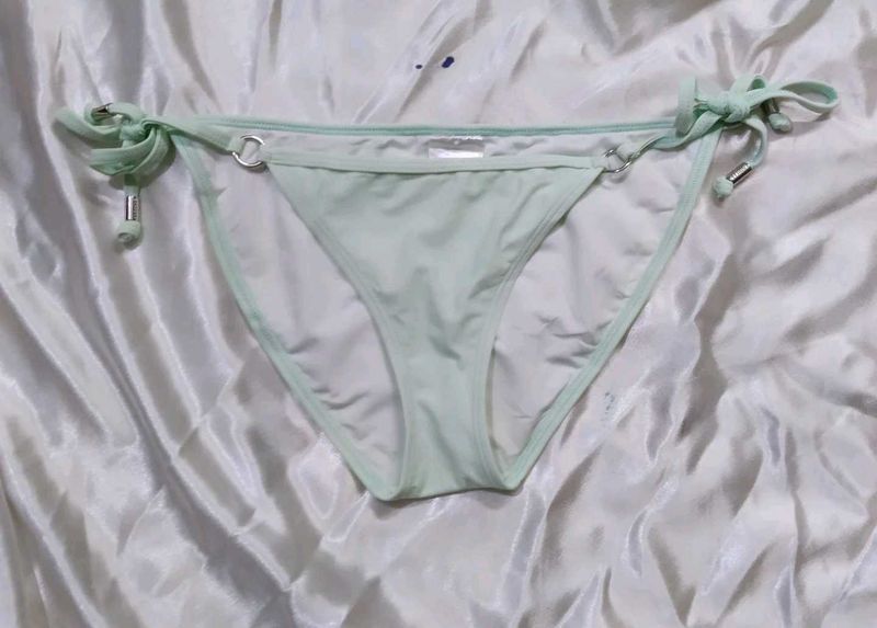 Mint Green Tie-Side Bikini Bottom
