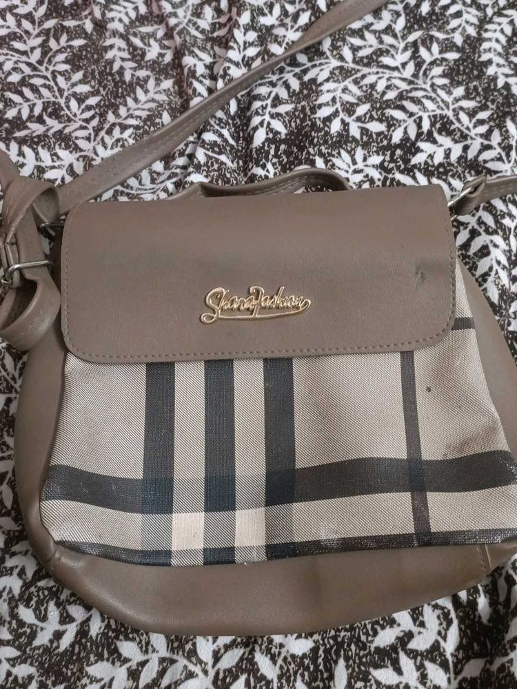 Chic Plaid Crossbody Bag