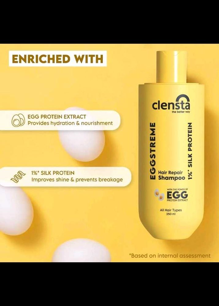 Clensta Eggstreme Hair Repair Shampoo
