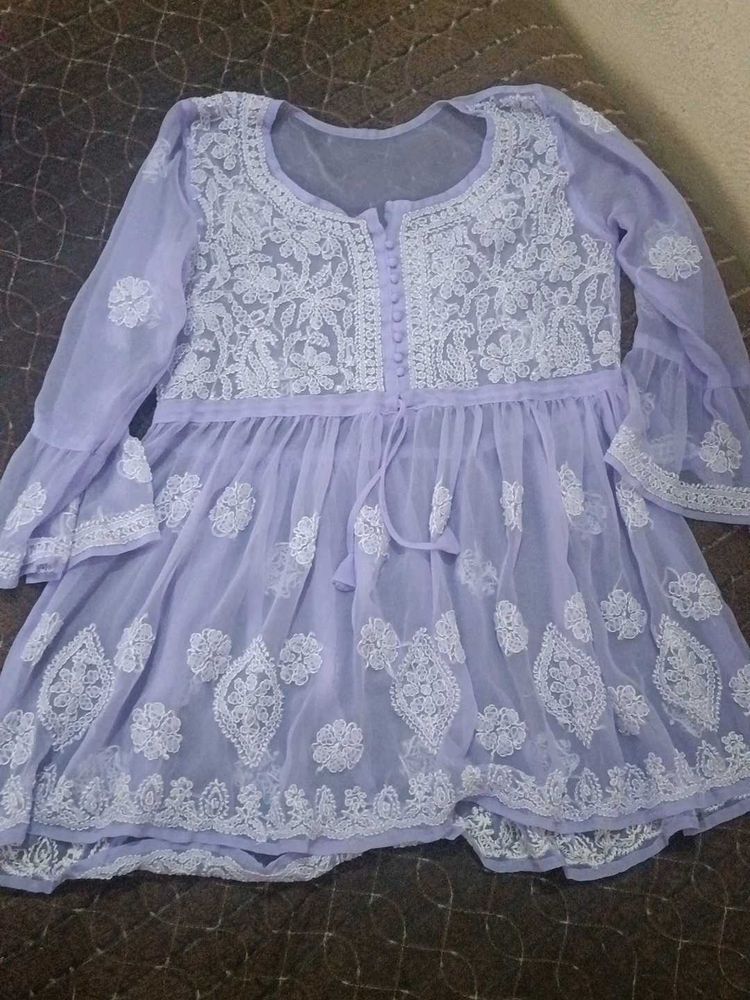 Beautiful Lavender Kurta