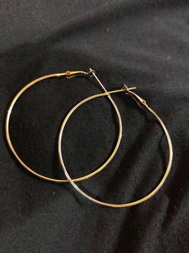 Classic Large Hoop Earrings