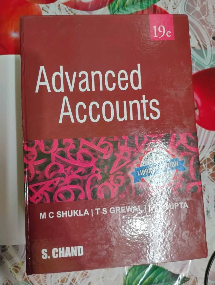 Advanced Accounts Book 19th Edition