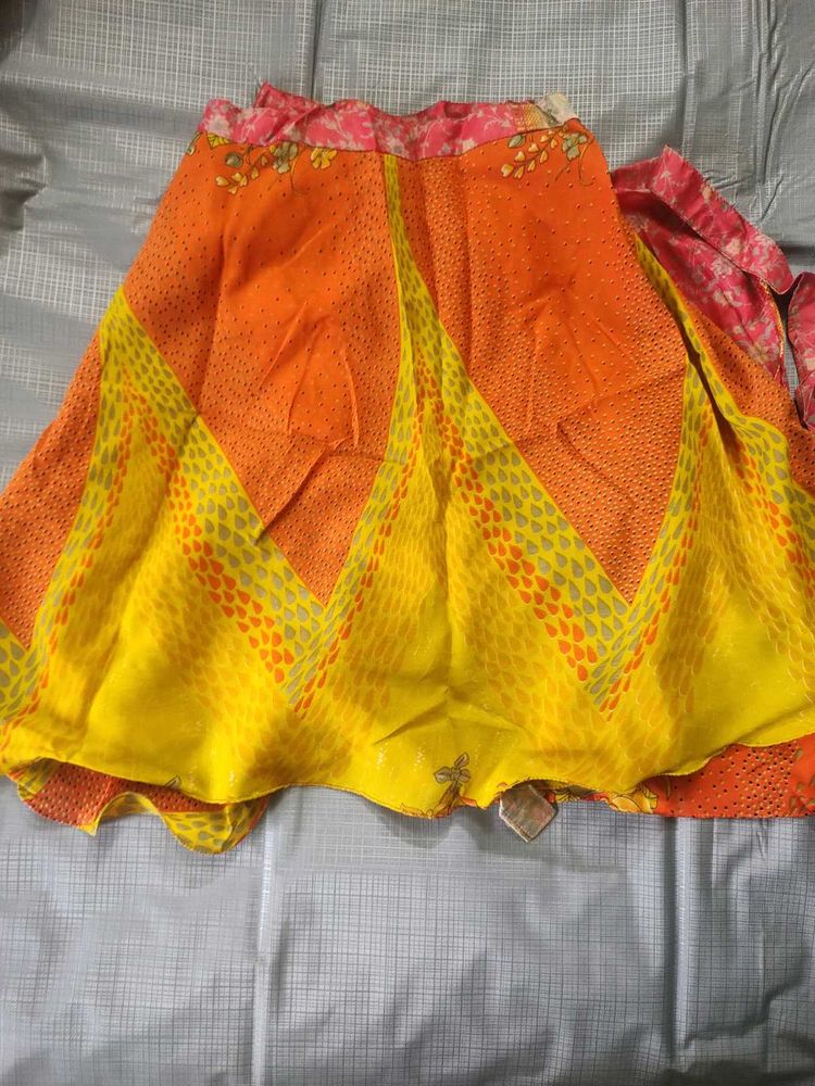 Short Wrap Skirt