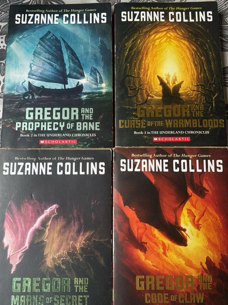 Gregor the Overlander Series Books 2-5