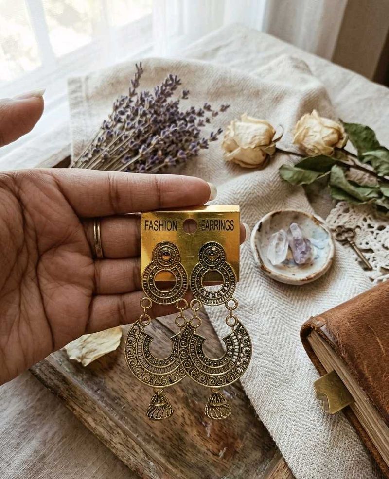 Bohemian Ethnic Dangle Earrings ✨🌿